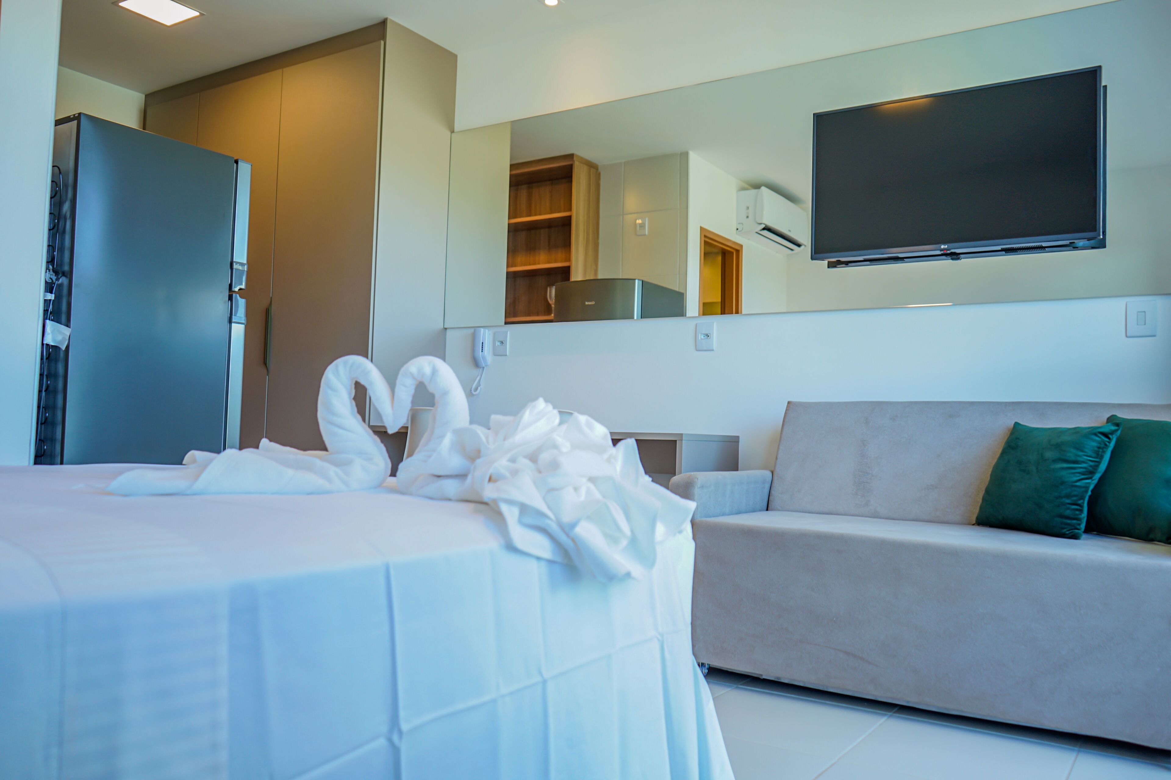 华丽客房 | 笔记本电脑工作区、免费 WiFi、床单