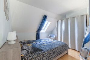 2 soverom, strykejern/-brett og wi-fi (inkludert)