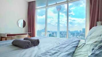 2 bedrooms, desk, iron/ironing board, free WiFi