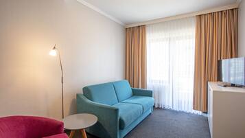 Familienzimmer | Allergikerbettwaren, individuell eingerichtet, Reisekinderbett