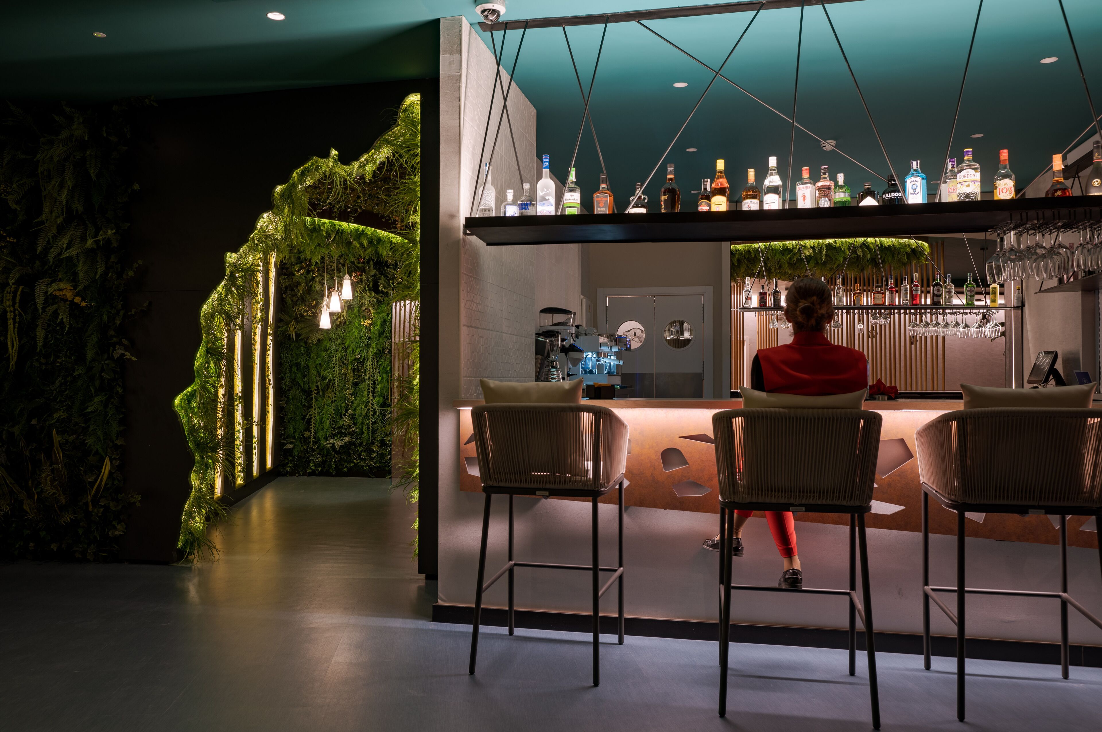 Bar (in der Unterkunft)