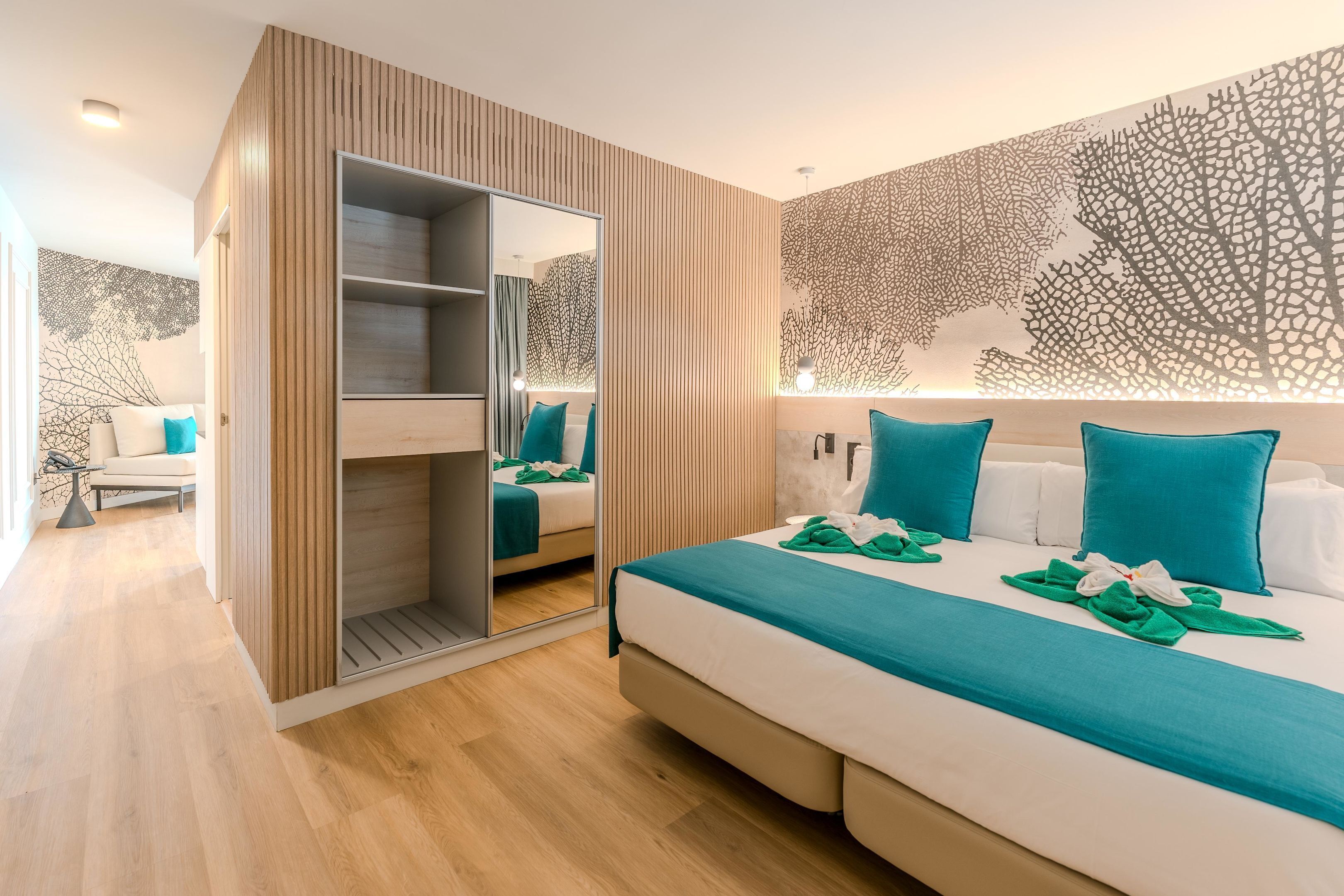 Superior Apartment, 1 Bedroom, Ocean View | Iron/ironing board, bed sheets