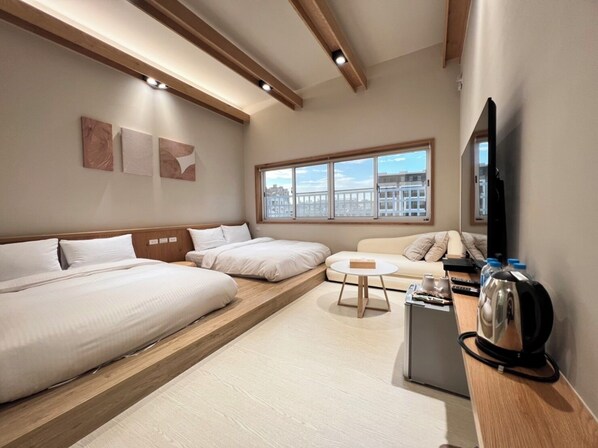 Habitación cuádruple | Ropa de cama 