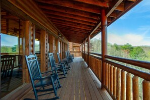 Property grounds - Game Room in Stunning Mountain Cabin (Pigeon Forge)