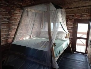 1 soveværelse, sengetøj