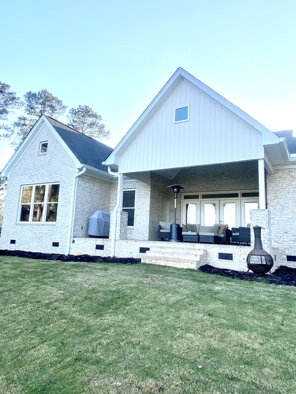 Exterior - Brand New Lake House with dock for boat (Chapin)