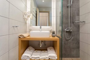 Haartrockner, Handtücher