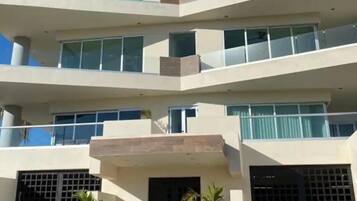 Front of property – evening/night