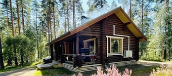 A Unique cottage in a pine forest by the lake