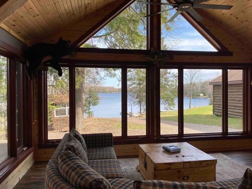 Mercer, WI Beautiful Flambeau Flowage Cabin
