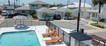 Kure Cabana~Cottages @ Kure~ Beach, Fishing, Pool, Walk to Pier, Parking