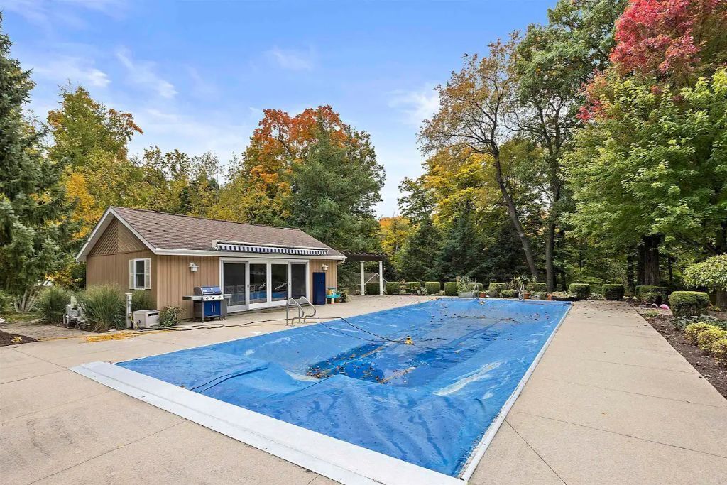 Udendørs pool, opvarmet pool