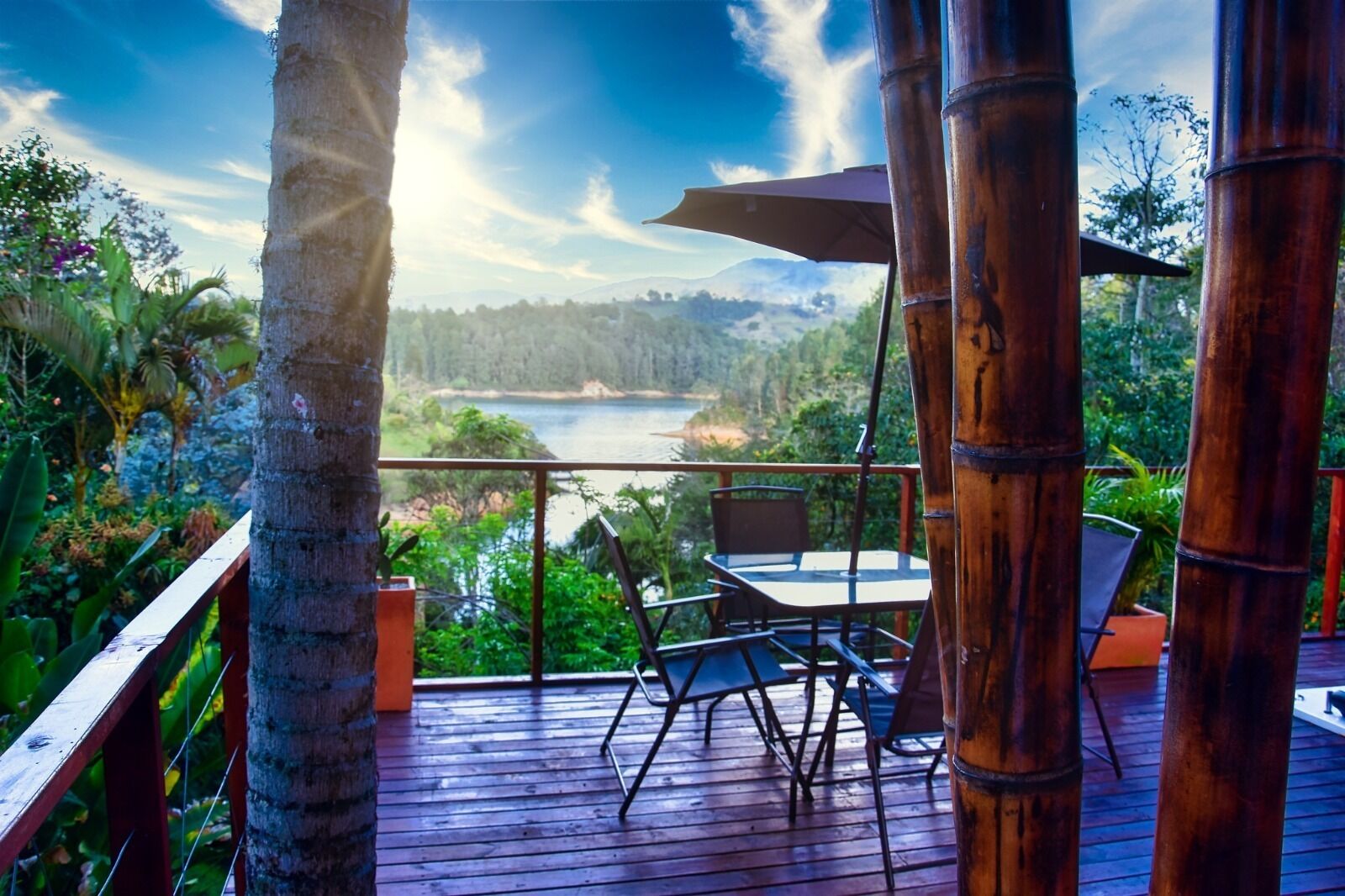 Cabaña Royal | Terraza o patio