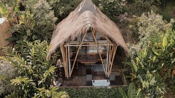 豪華小屋, 1 間臥室, 湖景 | 1 間臥室、埃及棉床單、高級寢具、羽絨被