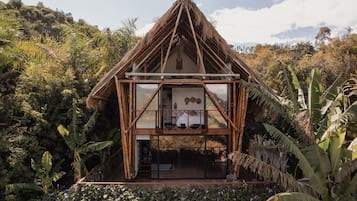 Cabaña exclusiva | Sábanas de algodón egipcio y ropa de cama de alta calidad