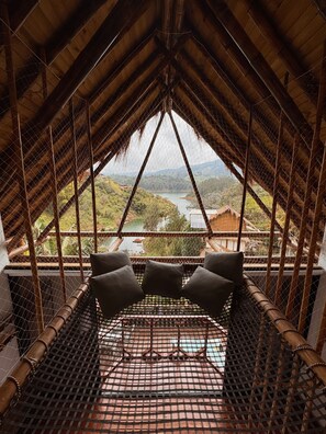 Exclusive Cabin | Terrace/patio - Ibuku Hotel (El Peñol)