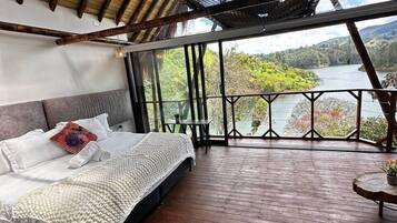 Cabaña Grand | Sábanas de algodón egipcio y ropa de cama de alta calidad