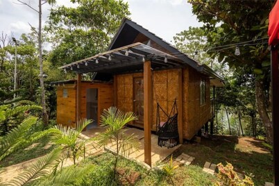 Forest Cabin in an island lake for a relaxing  family getaway