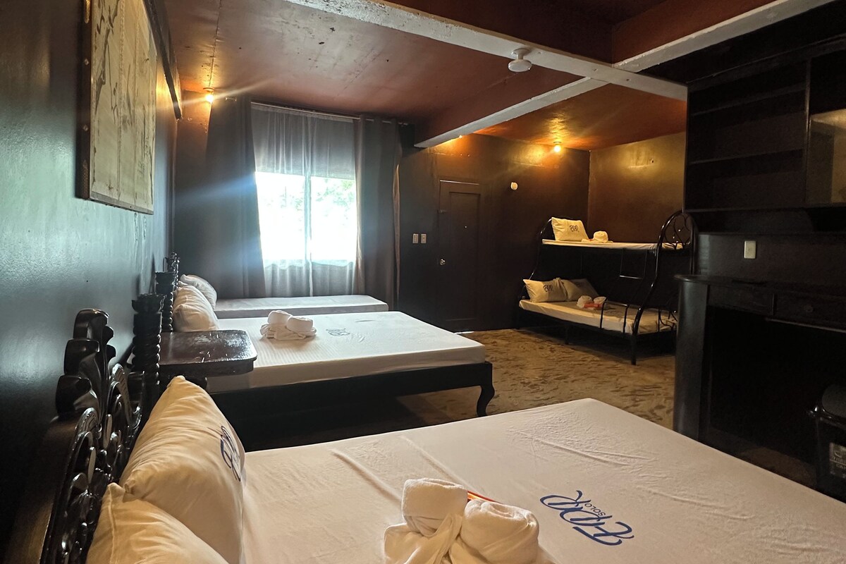 Premium bedding, down duvets, memory-foam beds, blackout curtains