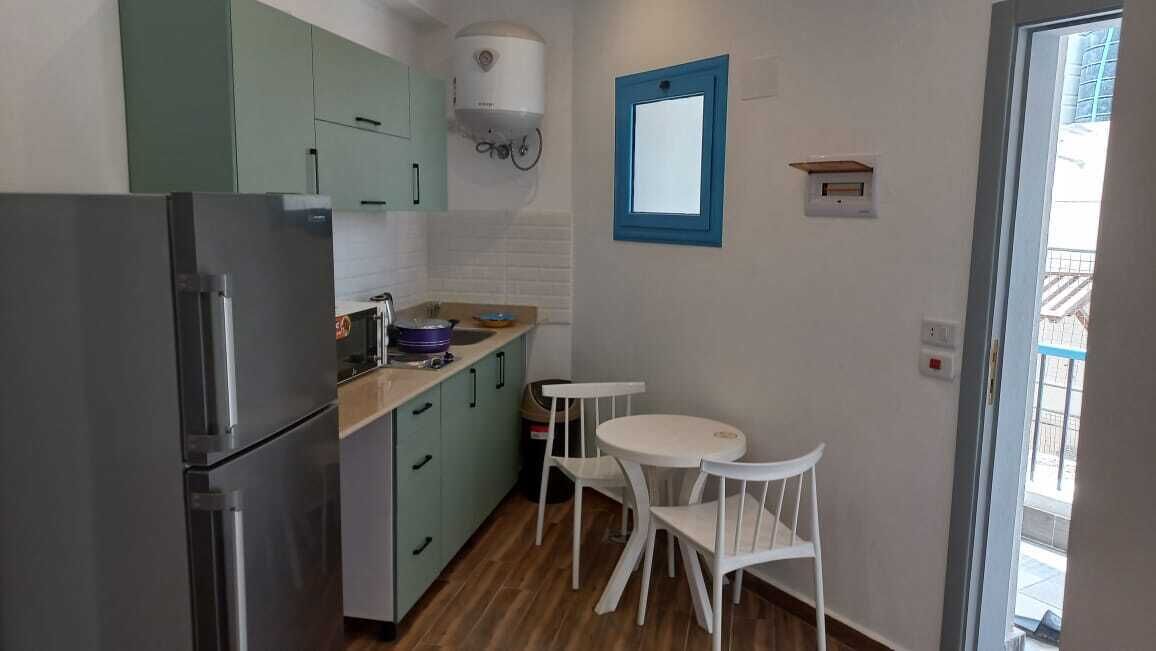 Superior Apartment | Private kitchen | Fridge, freezer