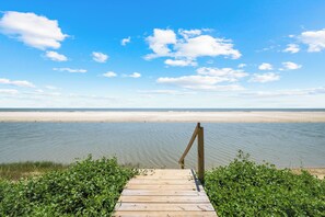 On the beach
