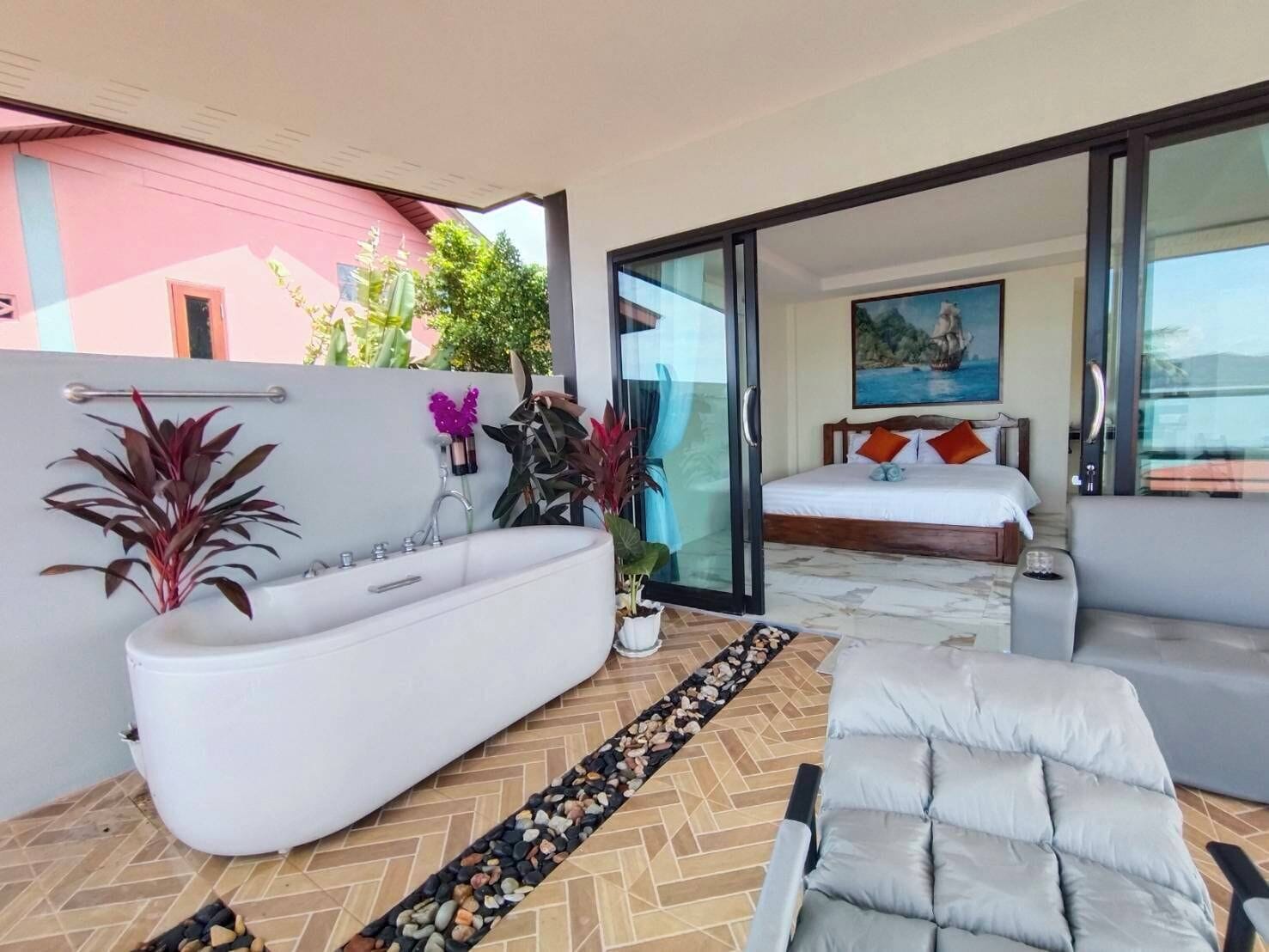 디럭스 스튜디오 스위트 | 테라스/파티오