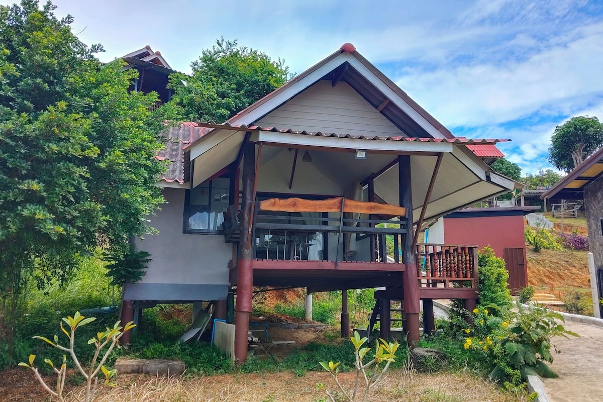 Signature-Bungalow | 1 Schlafzimmer, kostenloses WLAN, Bettwäsche