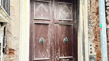 Fassade der Unterkunft