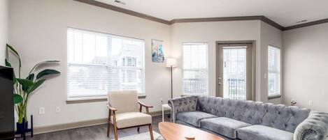 Smart-tv en een open haard