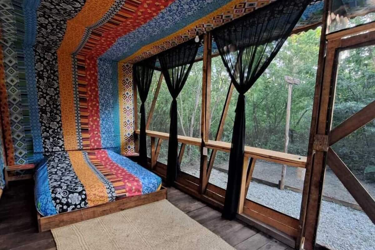 Panoramic Cabin, 1 Bedroom, Garden View | Memory-foam beds