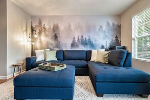 Smart-TV, Kamin, Videospielkonsole, Smart Speakers