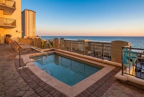 Outdoor pool, a heated pool - Resort Living Steps from Beach & Pier Park.  Book your vacation now! (Panama City Beach)