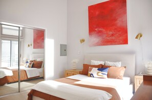 2 slaapkamers, een bureau, gratis wifi, beddengoed