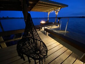 Property grounds - Romantic Lakefront Retreat: Hot Tub, Private Deck, Screened Porch, Dock & Kayaks (Trinity)