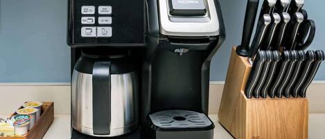 Kaffe og/eller kaffemaskin