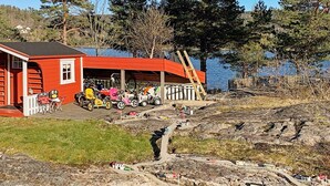 Exterior - 8 Person Holiday Home in Songe (Tvedestrand)