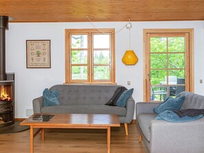 Living area - 4 Person Holiday Home in Aars (Aars)