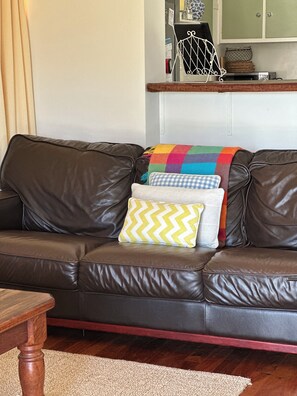 Älytelevisio, takka, kirjoja