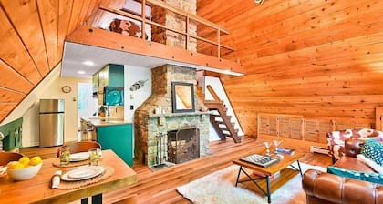 Pocono Summer Paradise: A-Frame, Sauna, Hot Tub, Fire Pit