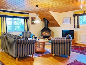 House | Living area - 8 Person Holiday Home in Bralanda (Bralanda)