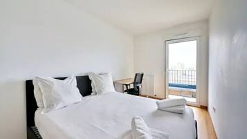 2 slaapkamers, beddengoed