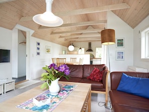 Private kitchen - 6 Person Holiday Home in Aakirkeby (Akirkeby)