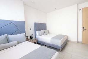 Kamar Double atau Twin Standar | Kedap suara, Wi-Fi gratis, dan seprai linen