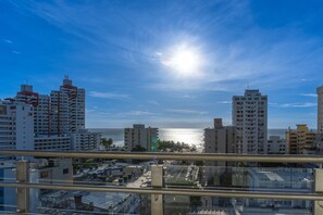 Blick von der Unterkunft