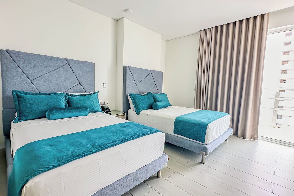 Kamar Double atau Twin Superior, pemandangan laut | Kedap suara, Wi-Fi gratis, dan seprai linen
