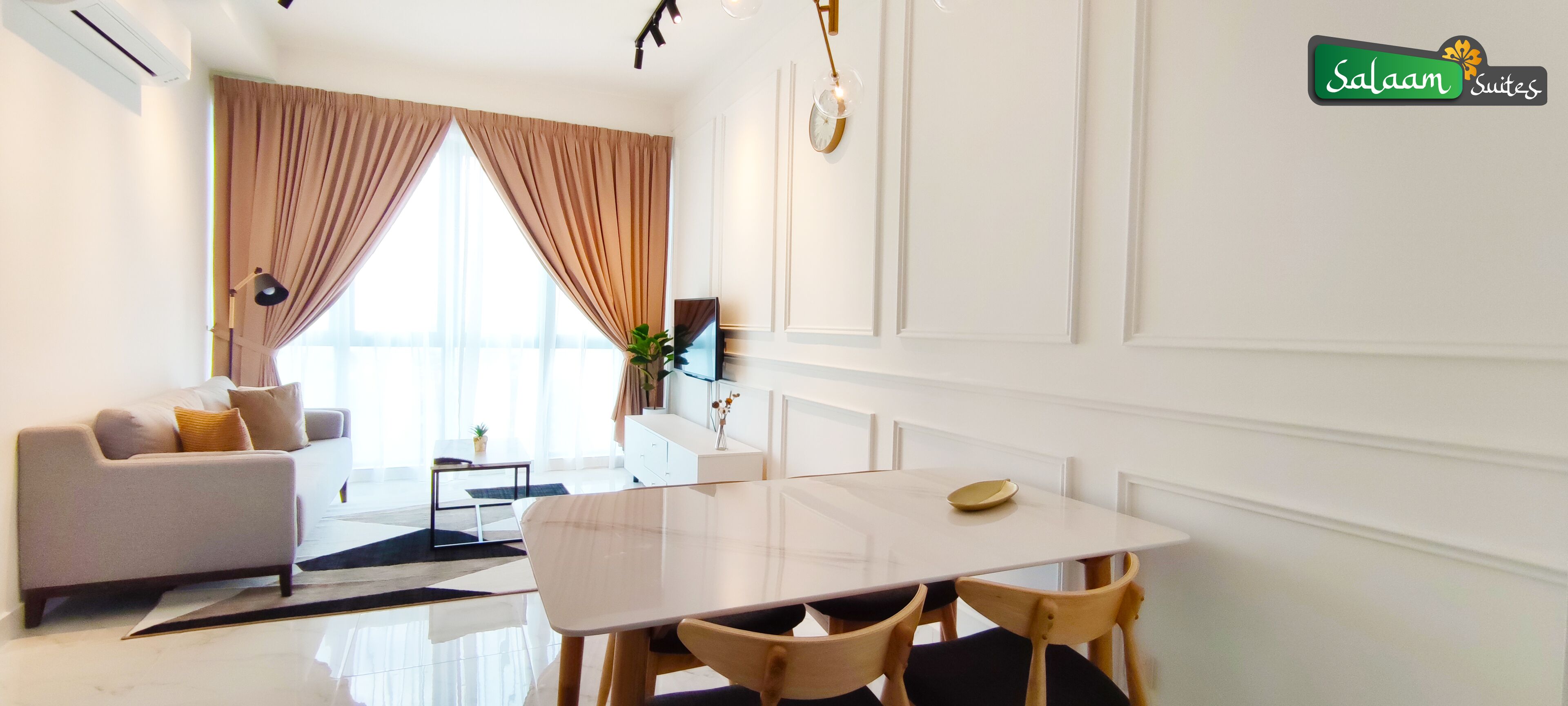 Apartment, 2 Bedrooms | Living area | Flat-screen TV