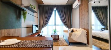 1 habitación, sábanas de algodón egipcio y ropa de cama de alta calidad 