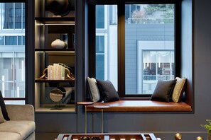 Interior - Roomy Fenway 2BR w/ W/D, Roof & Gym, nr Fenway Park, by Blueground (Boston)