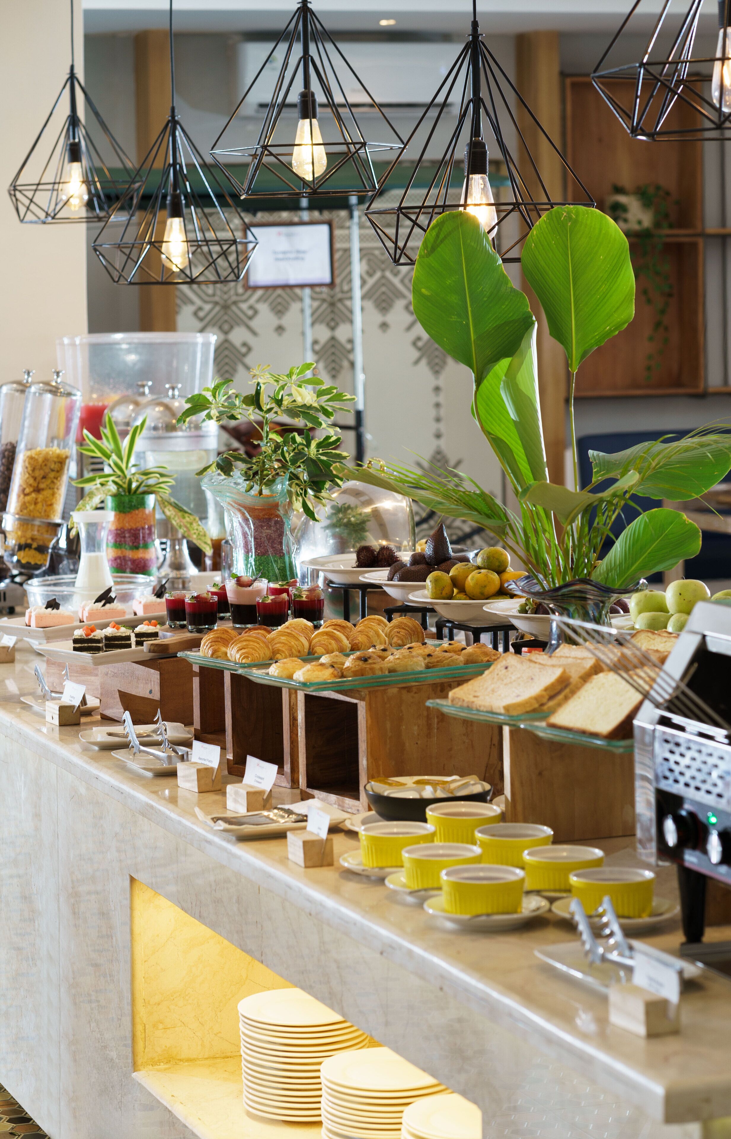 Morgenmadsbuffet hver dag mod et gebyr