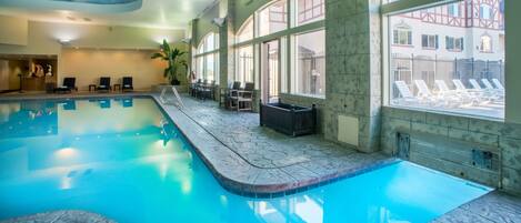 Indendørs pool, opvarmet pool